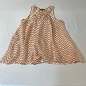 UMGEE WOMENS SLEEVELESS TOP, SIZE SMALL , VERY GOOD PREOWNED CONDITION